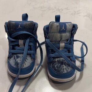 Nike Kids Denim Blue Sneakers